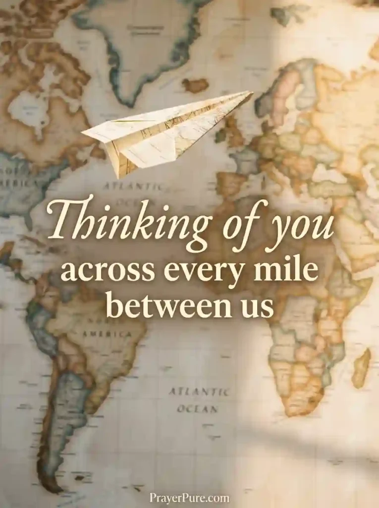 Thinking of You Messages for a Long-Distance Friend