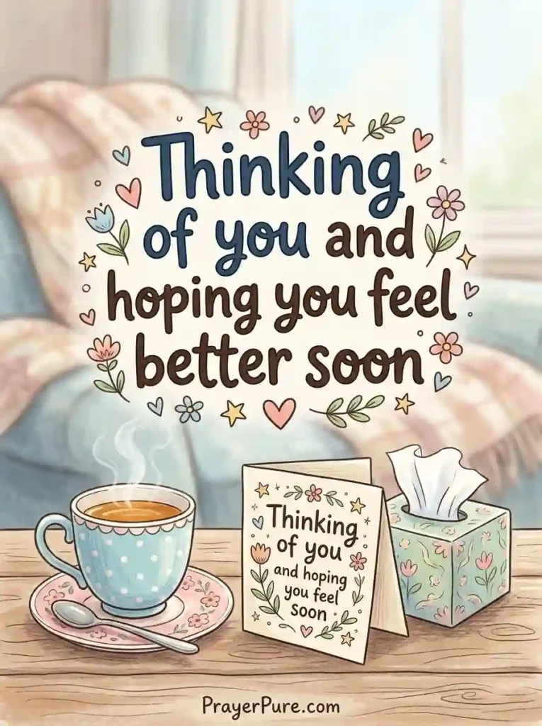 Thinking of You Messages for a Sick Friend