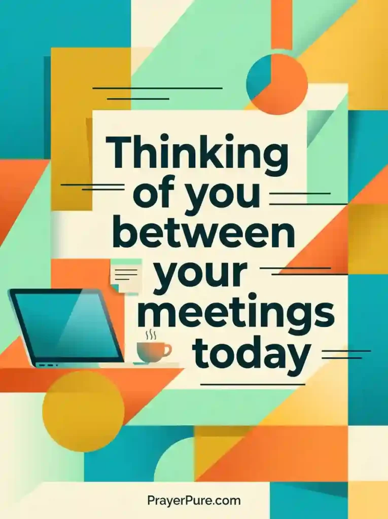 Thinking of You Messages to Brighten His Workday