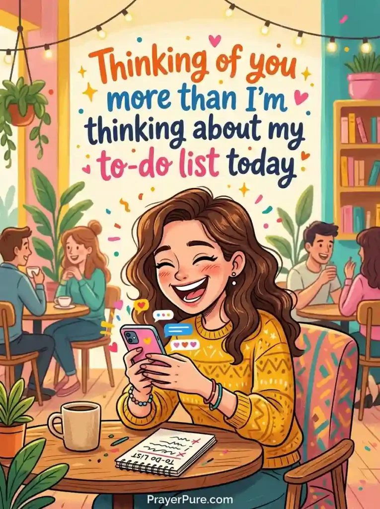 Thinking of You Messages to Make Him Laugh