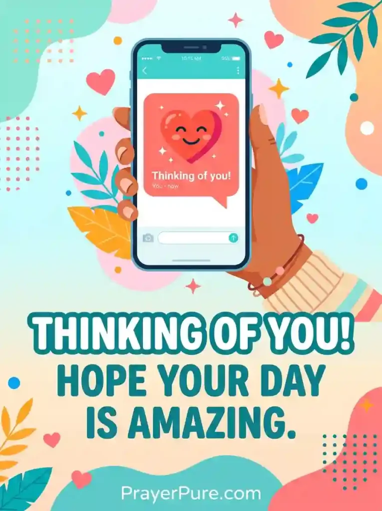 Thinking of You Text Messages for Friends