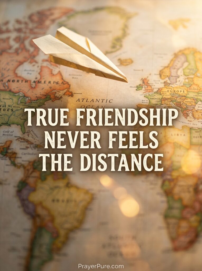 True Friendship Quotes About Distance