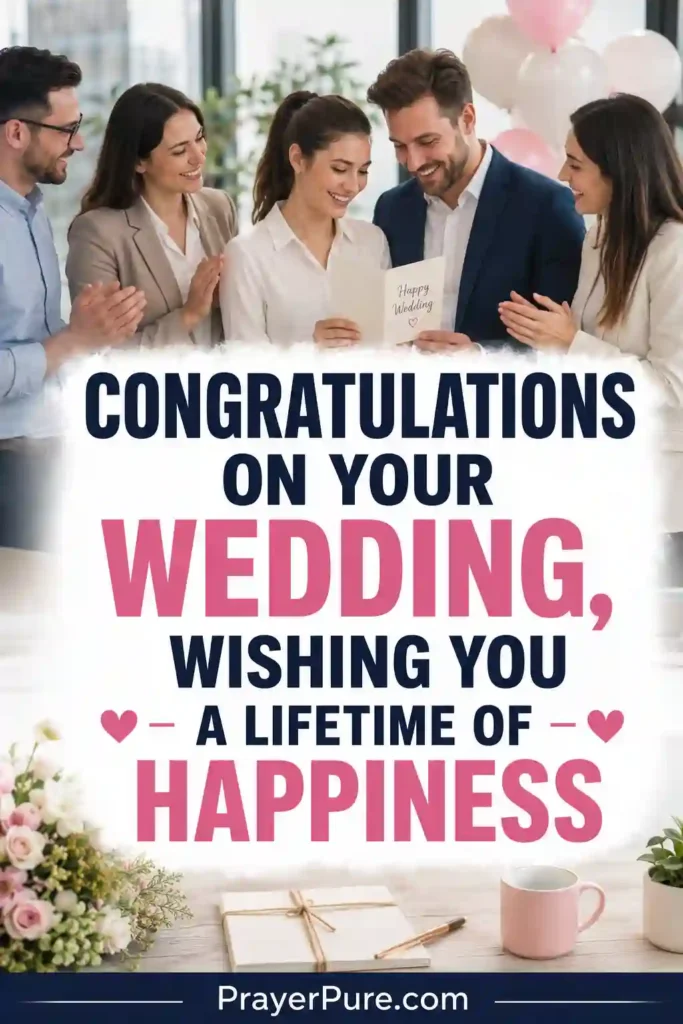 Wedding Card Messages for Coworker