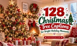 128 Christmas Tree Captions for Bright Holiday Moments