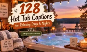 128 Hot Tub Captions for Relaxing Days & Nights