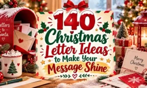 140 Christmas Letter Ideas to Make Your Message Shine
