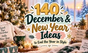 140 December & New Year Ideas to End the Year in Style