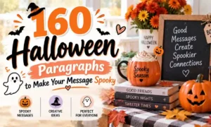 160 Halloween Paragraphs to Make Your Message Spooky