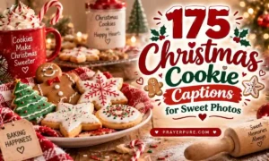 175 Christmas Cookie Captions for Sweet Photos