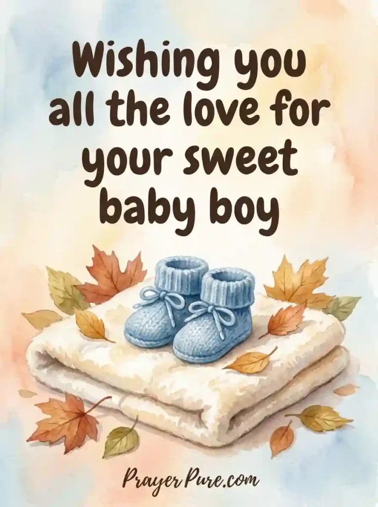 Baby Shower Wishes for Baby Boy