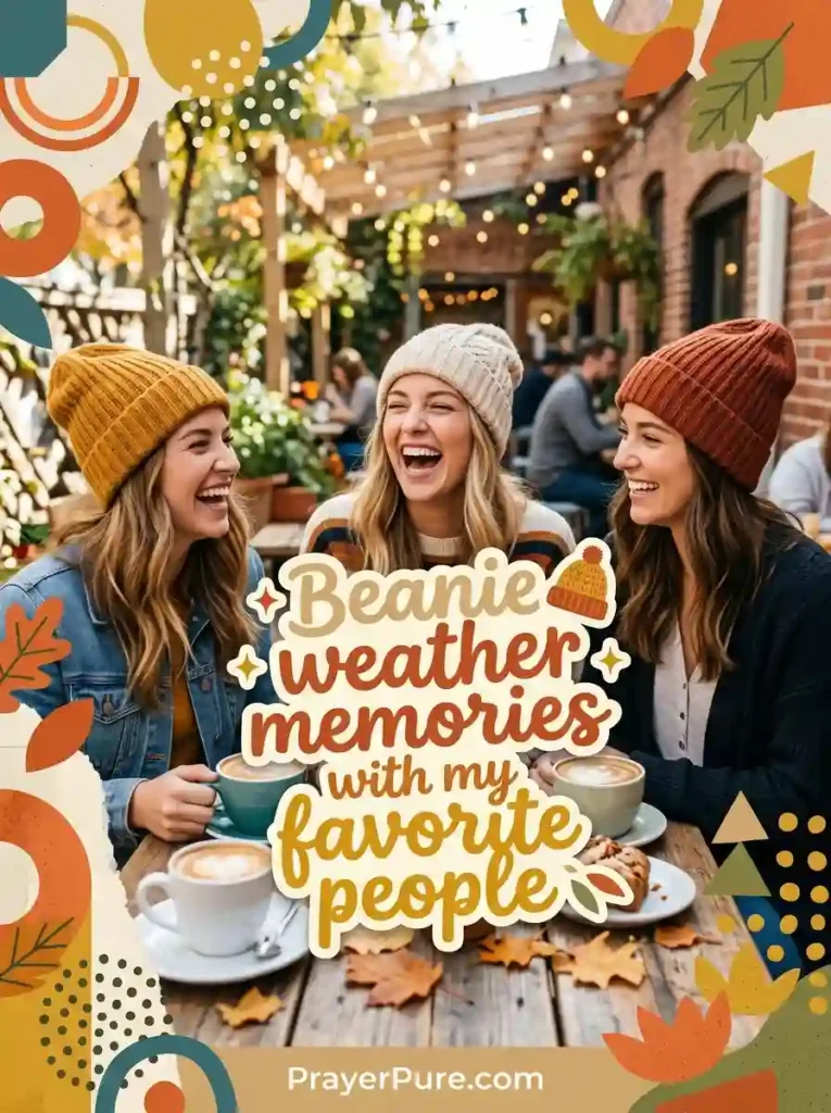 Beanie Captions for Friends and Group Photos