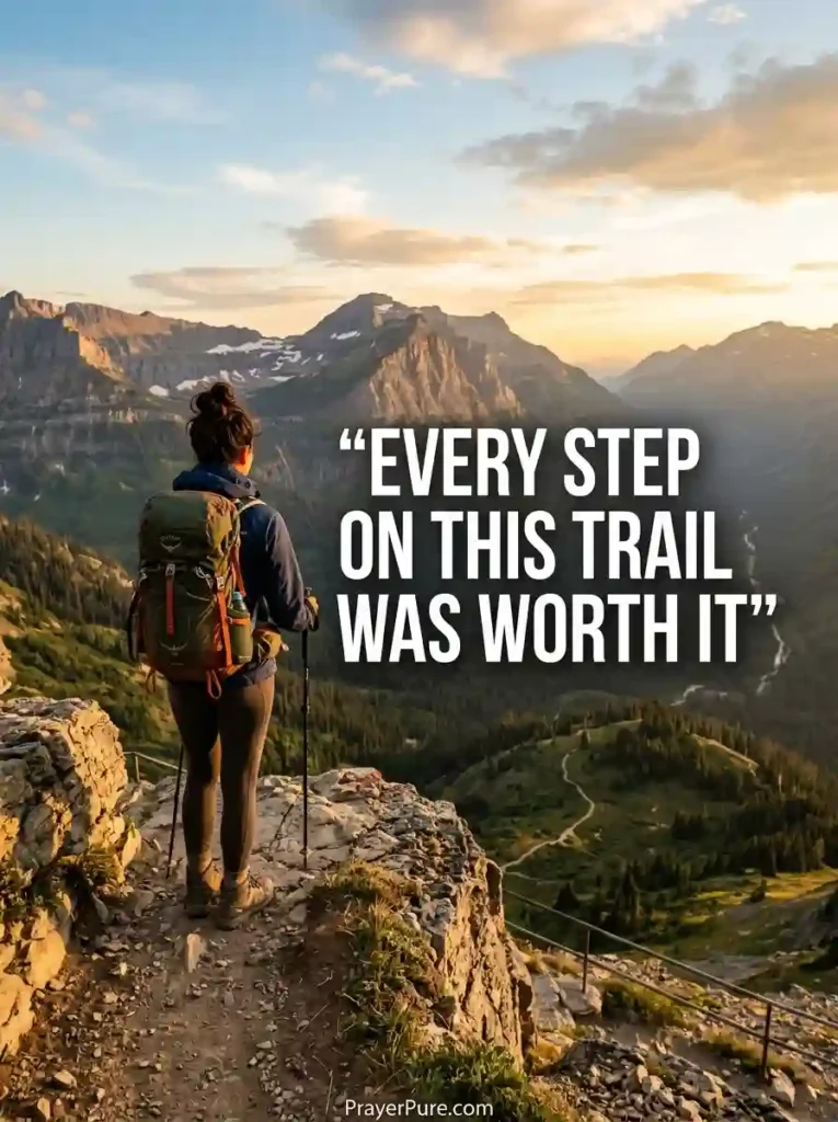 Camping Captions About Hiking