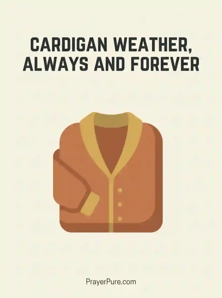 Cardigan One-Liners