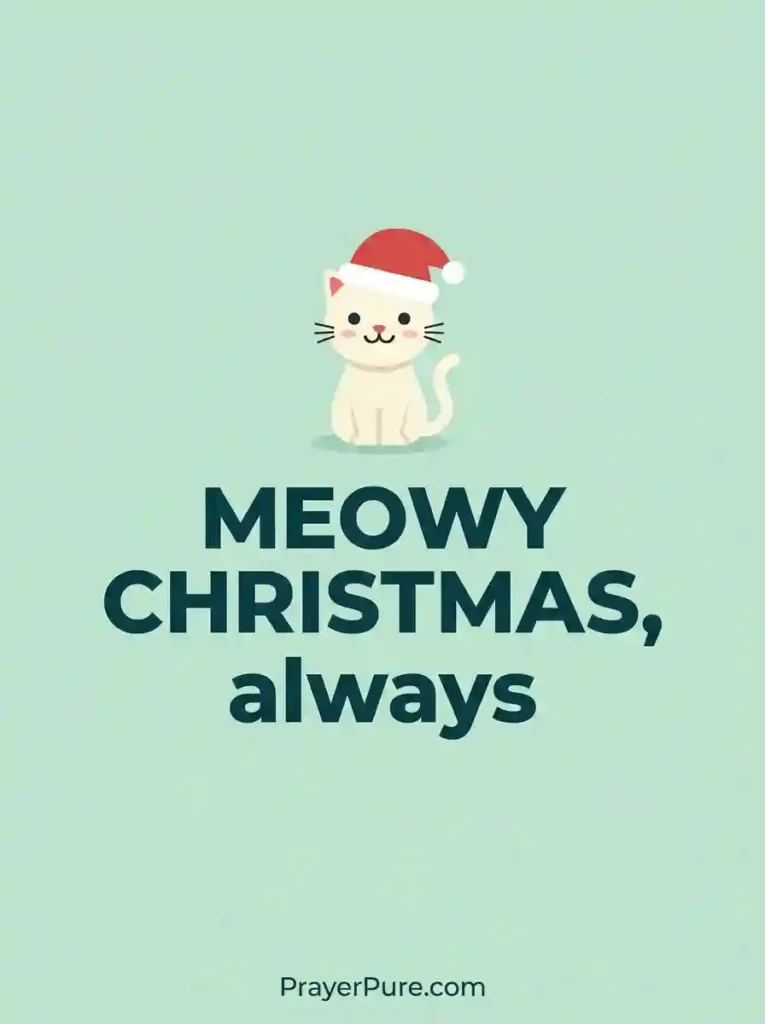 Christmas Cat One-Liners