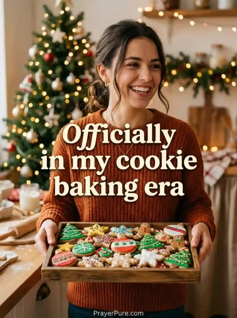 Christmas Cookie Captions for Instagram