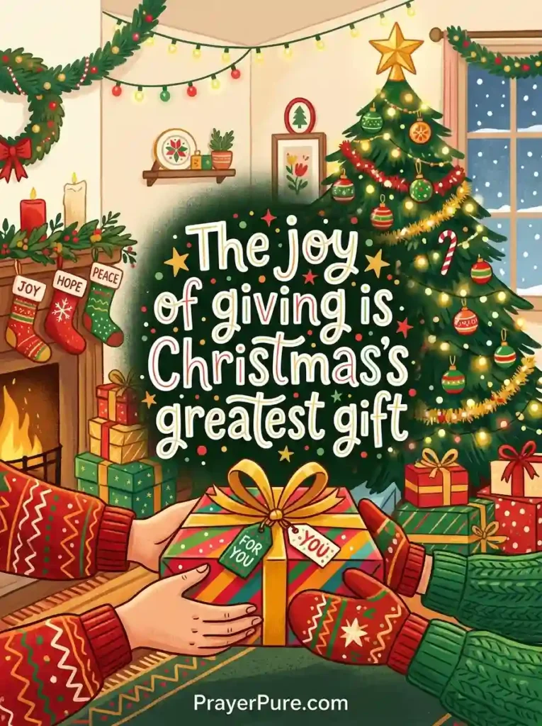Christmas Quotes About Giving Joy