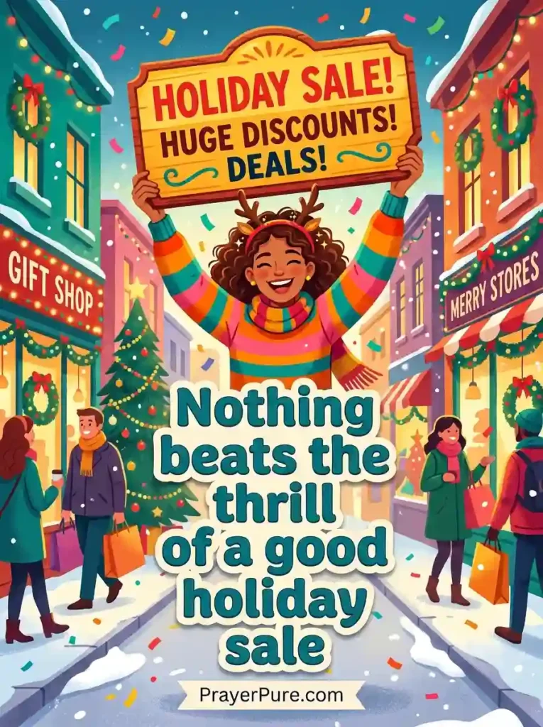Christmas Shopping Quotes About Sales and Deals