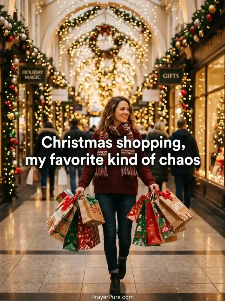 Christmas Shopping Quotes for Holiday Fun