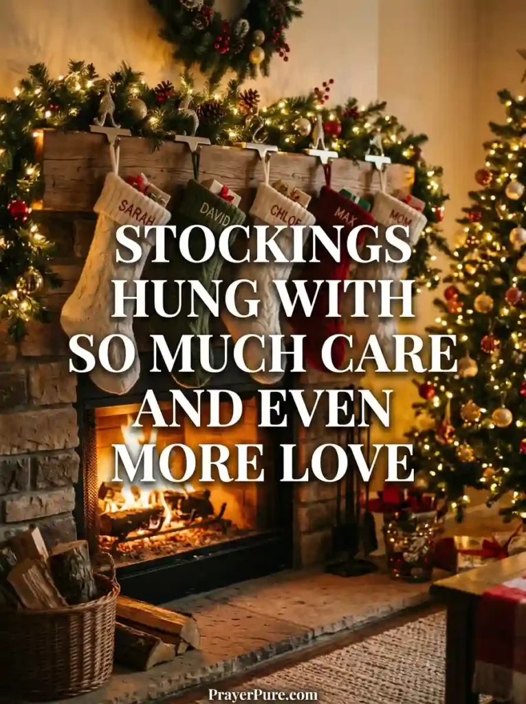 Christmas Stocking Captions for Merry Memories