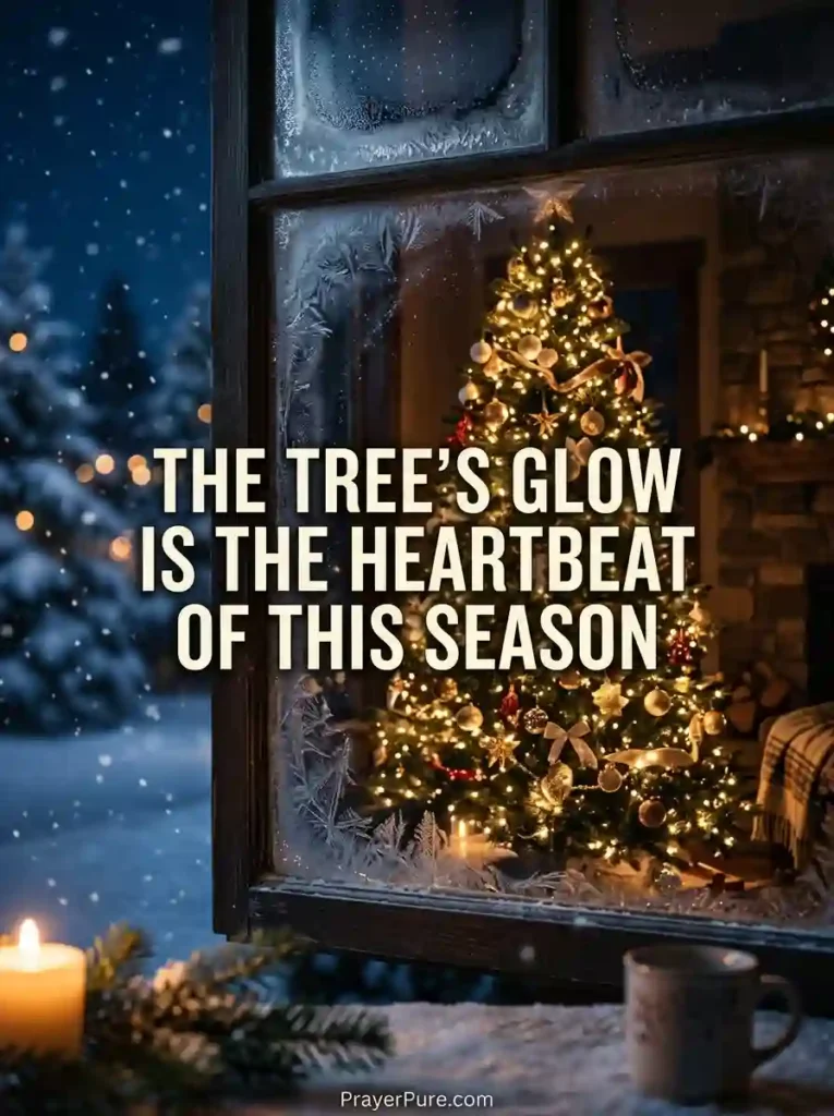 Christmas Tree Captions for Bright Holiday Moments