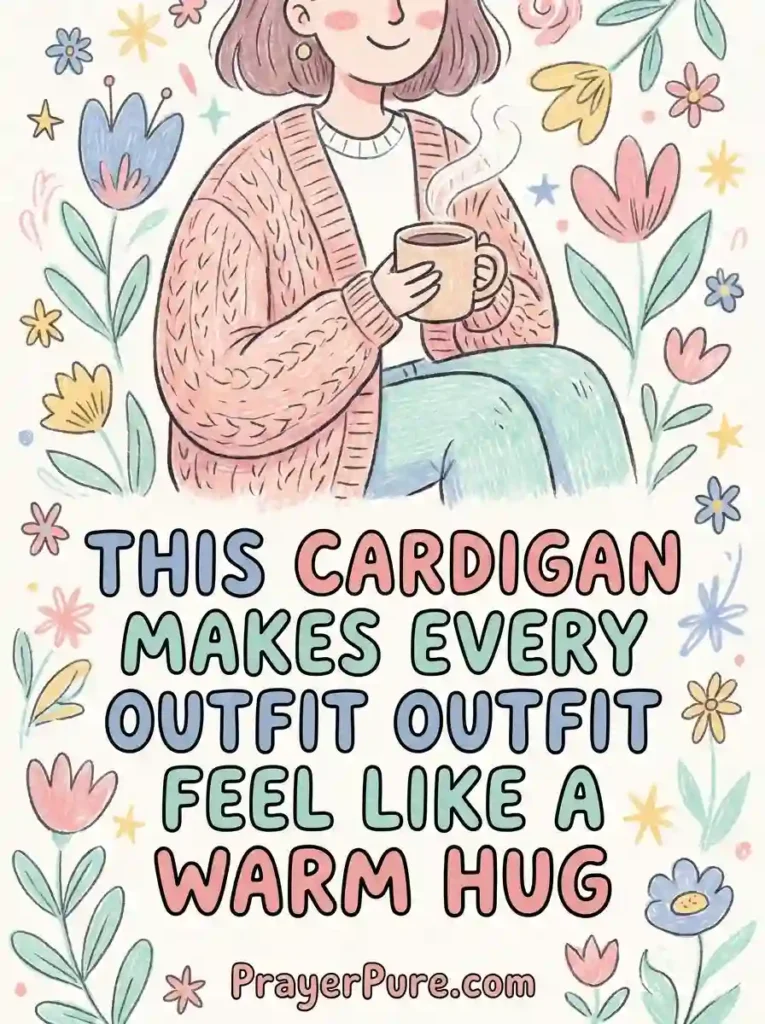 Cute Cardigan Captions