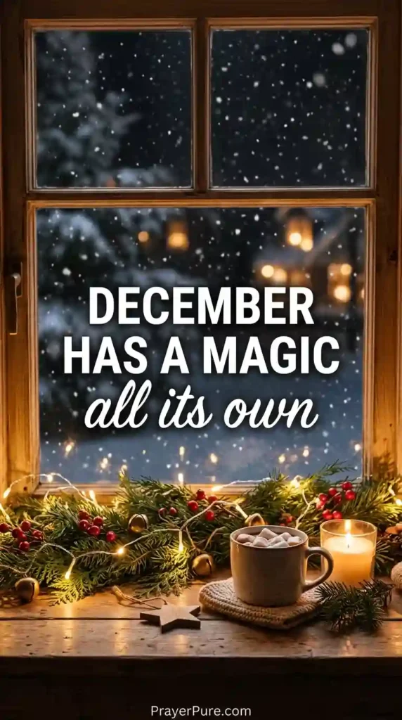 December Captions for Cozy Winter Days & Nights