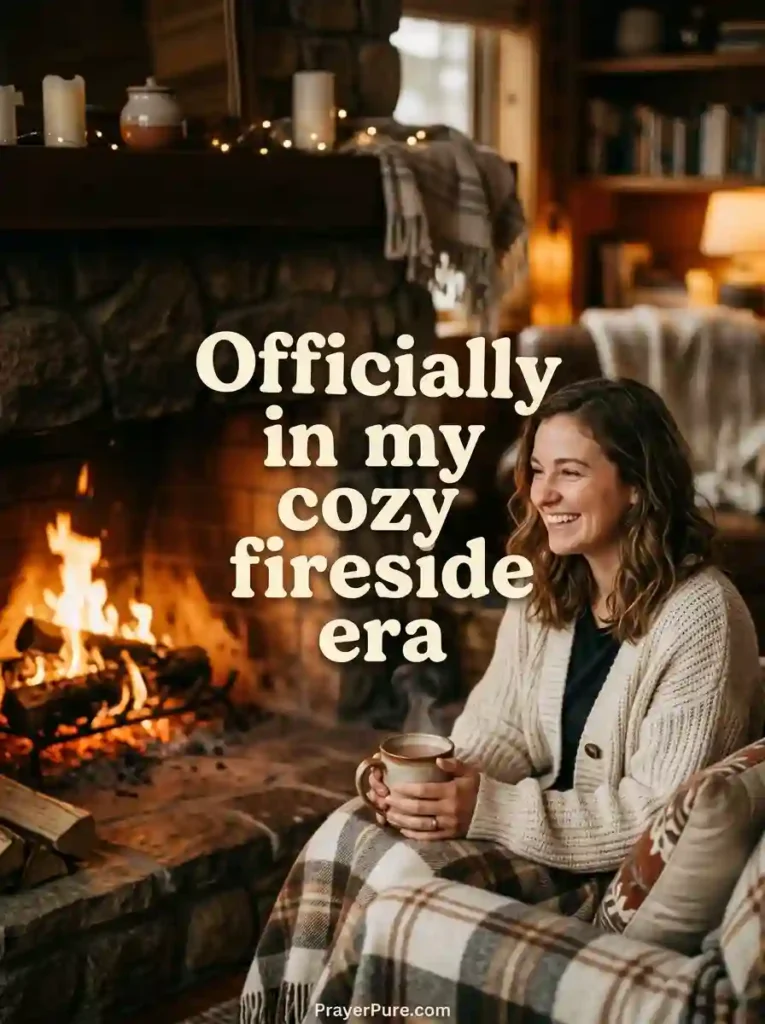 Fireplace Captions for Instagram
