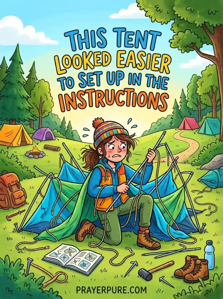 Funny Camping Captions