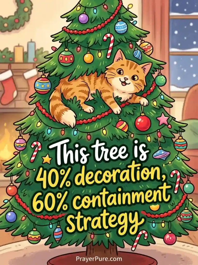 Funny Christmas Tree Captions