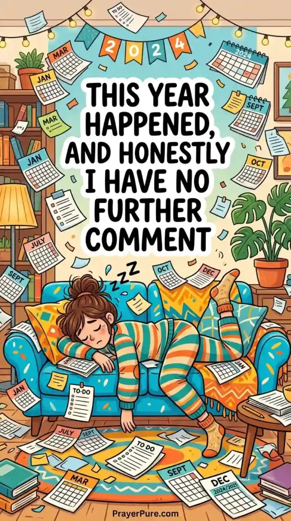 Funny End of the Year Captions
