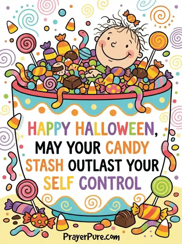 Funny Halloween Card Messages