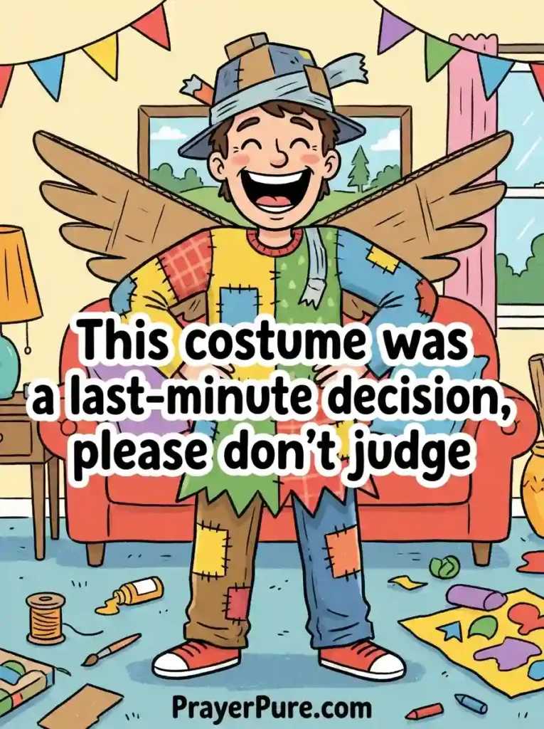 Funny Halloween Costume Captions