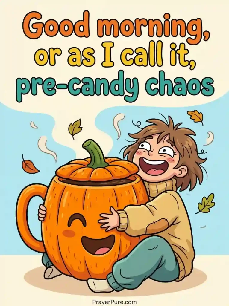 Funny Halloween Good Morning Wishes