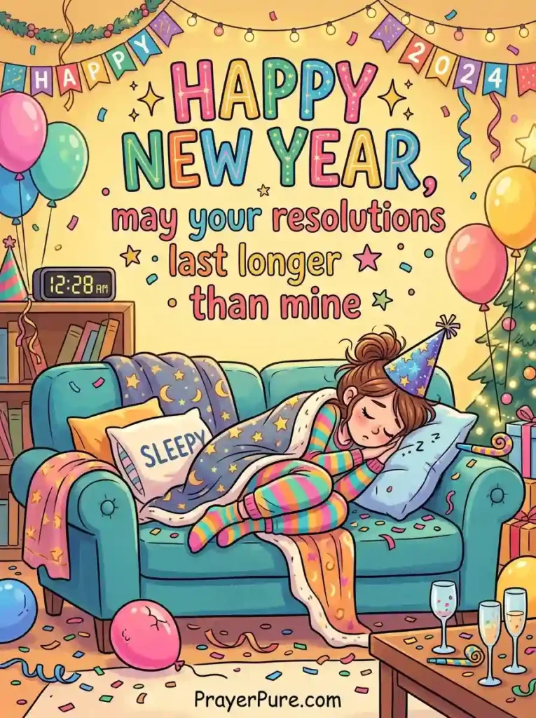 Funny New Year Card Messages