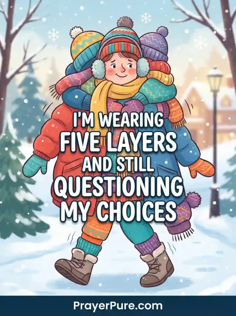 Funny Snow Captions