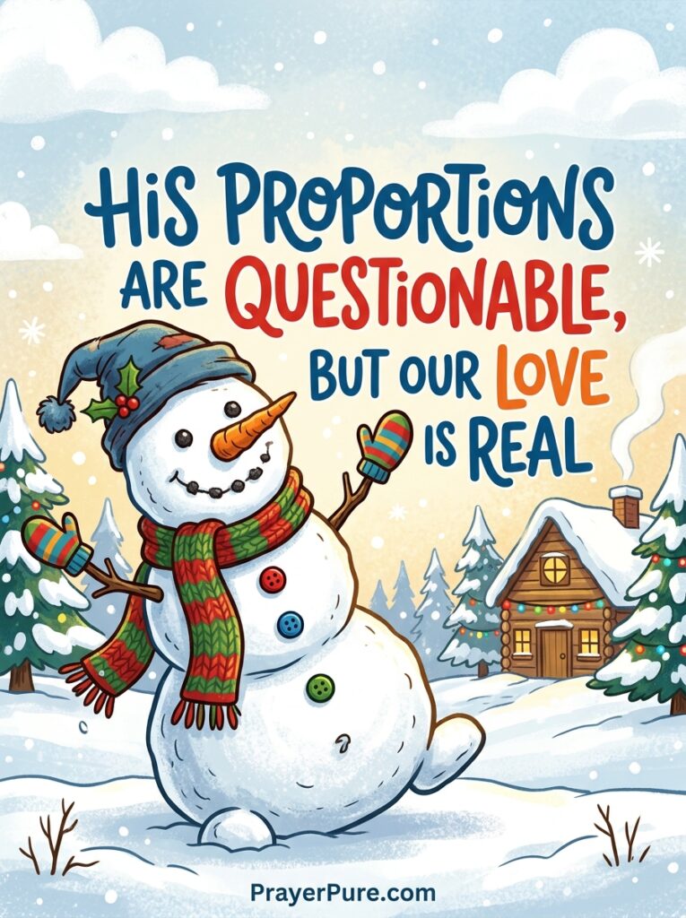 Funny Snowman Captions