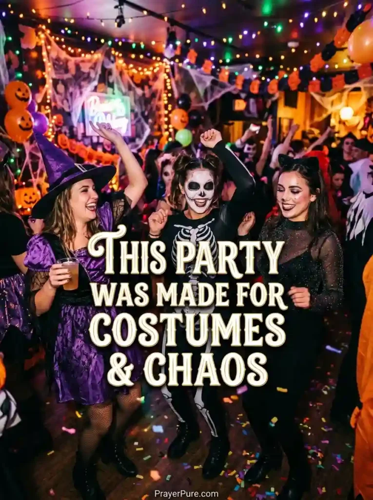 Halloween Captions for Party Photos