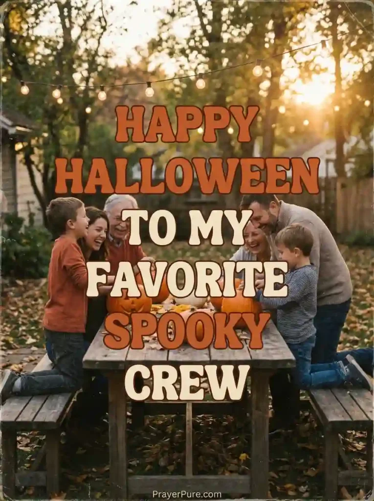 Halloween Card Messages for Family