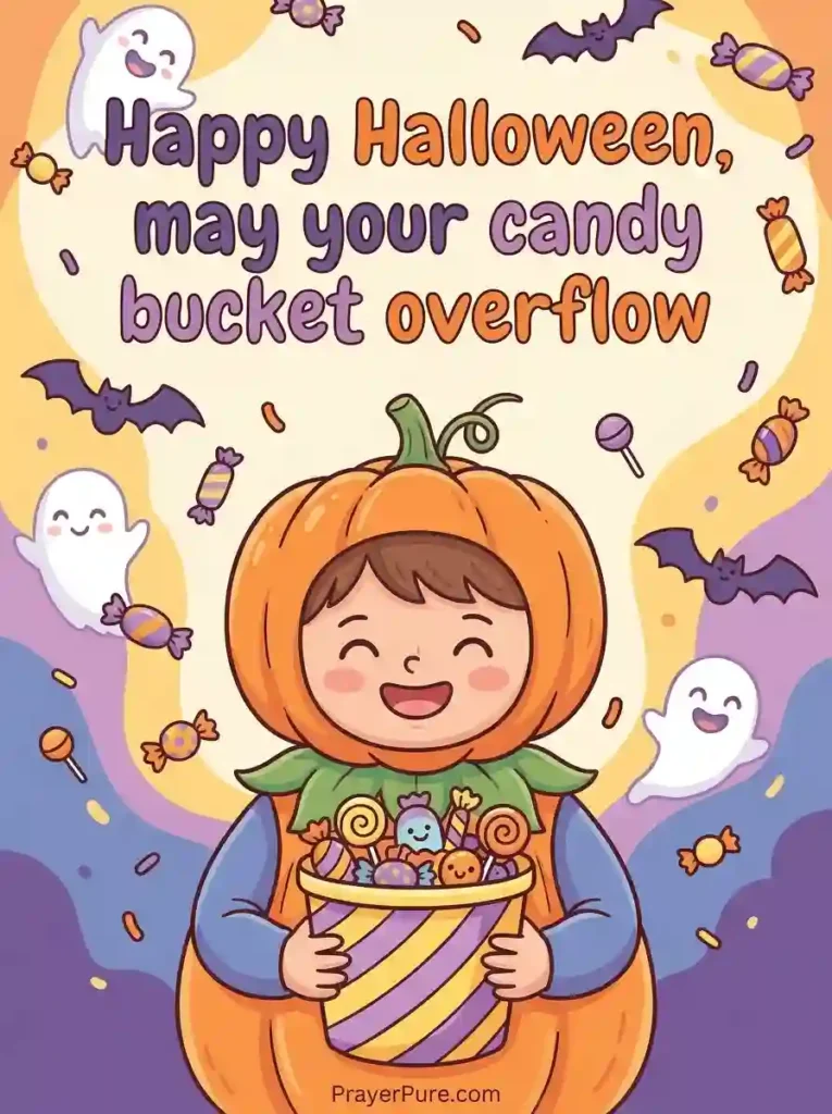Halloween Card Messages for Kids