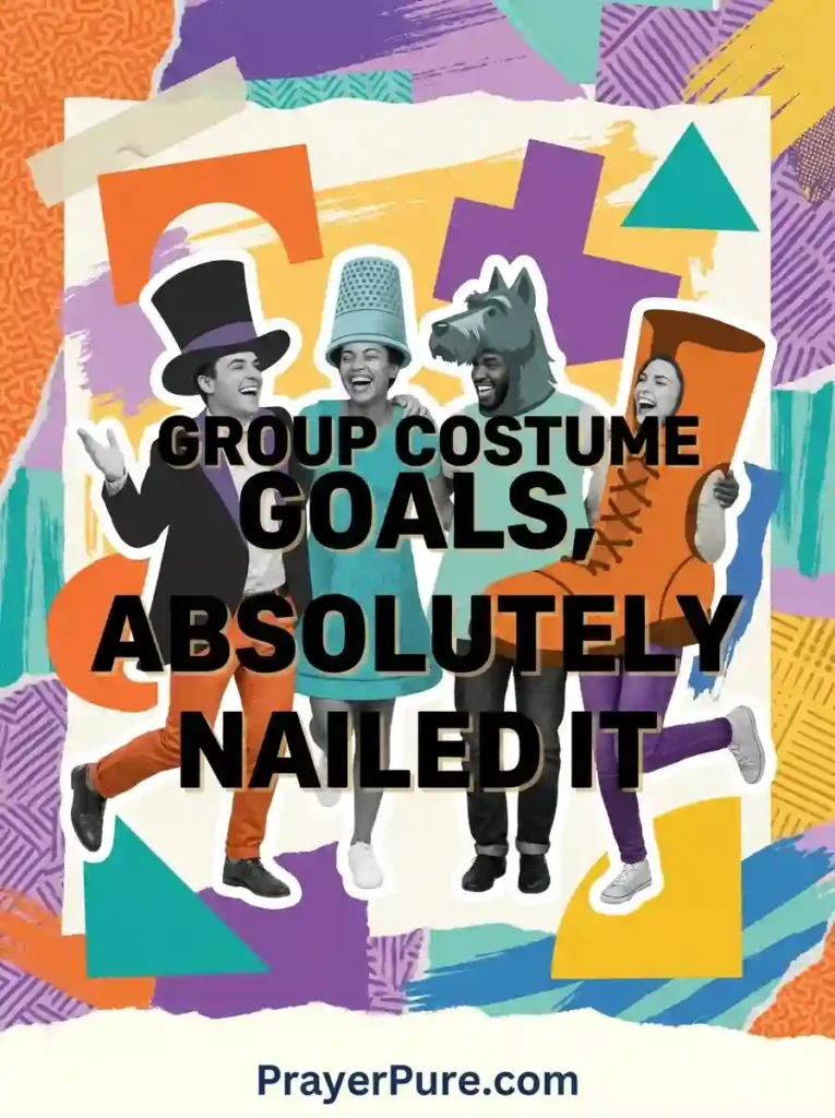 Halloween Costume Captions for Group Costumes
