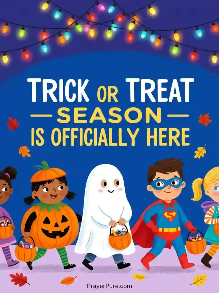 Halloween Costume Captions for Trick-or-Treating