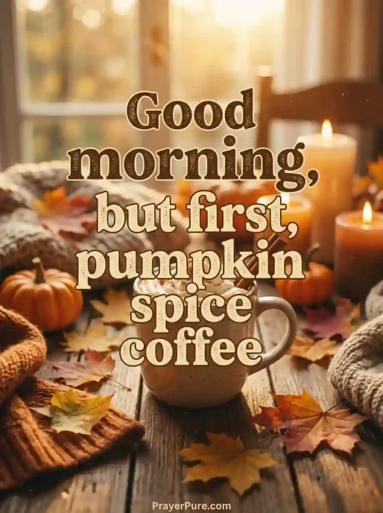 Halloween Good Morning Wishes About Coffee
