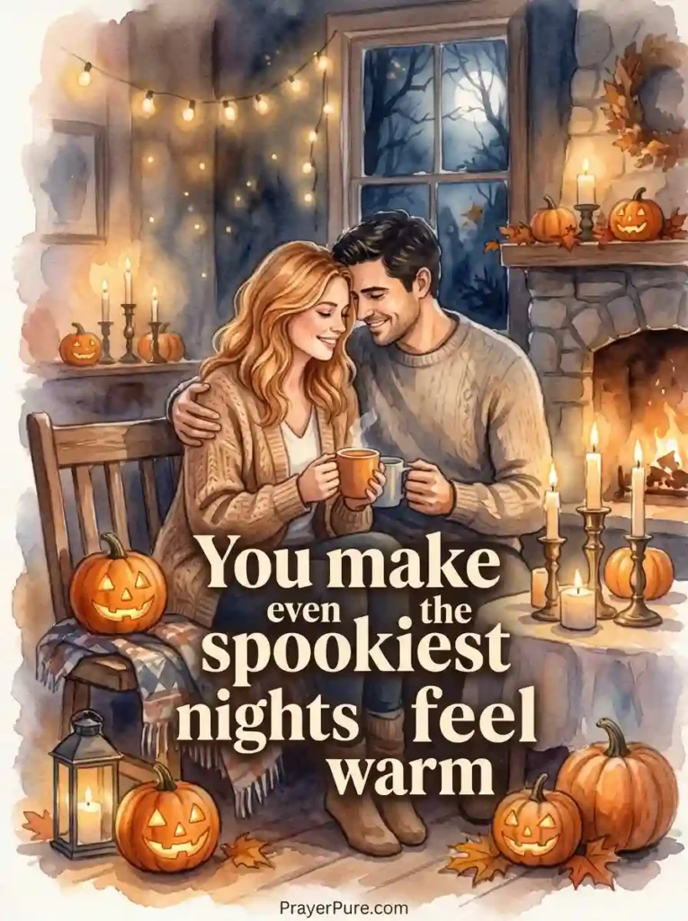 Halloween Paragraphs for Him That Feel Romantic