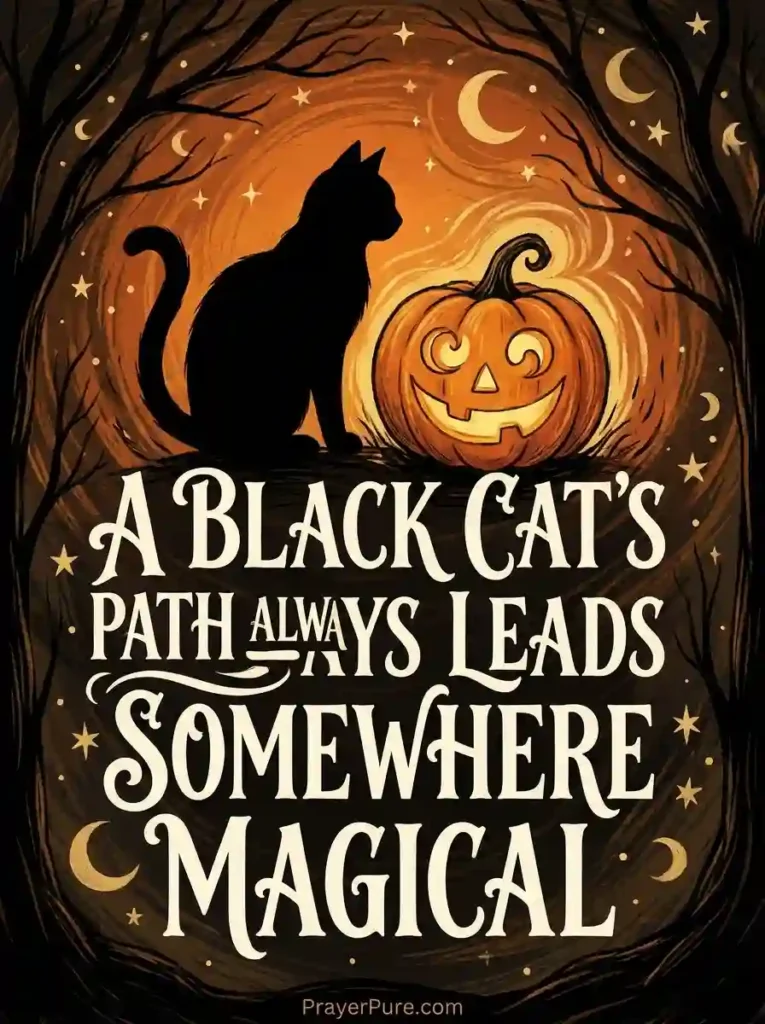 Halloween Sayings About Black Cats