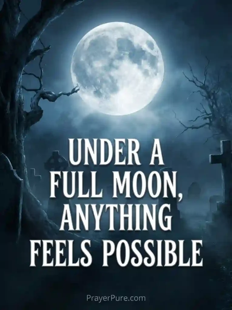 Halloween Sayings About Full Moons