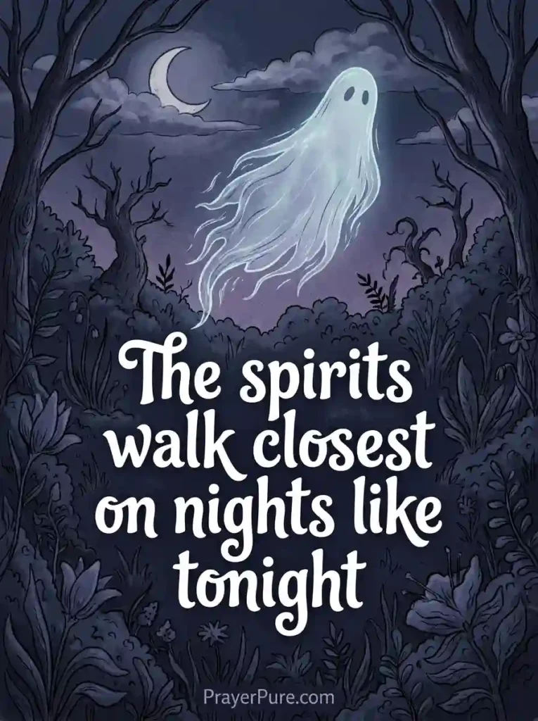Halloween Sayings About Ghosts