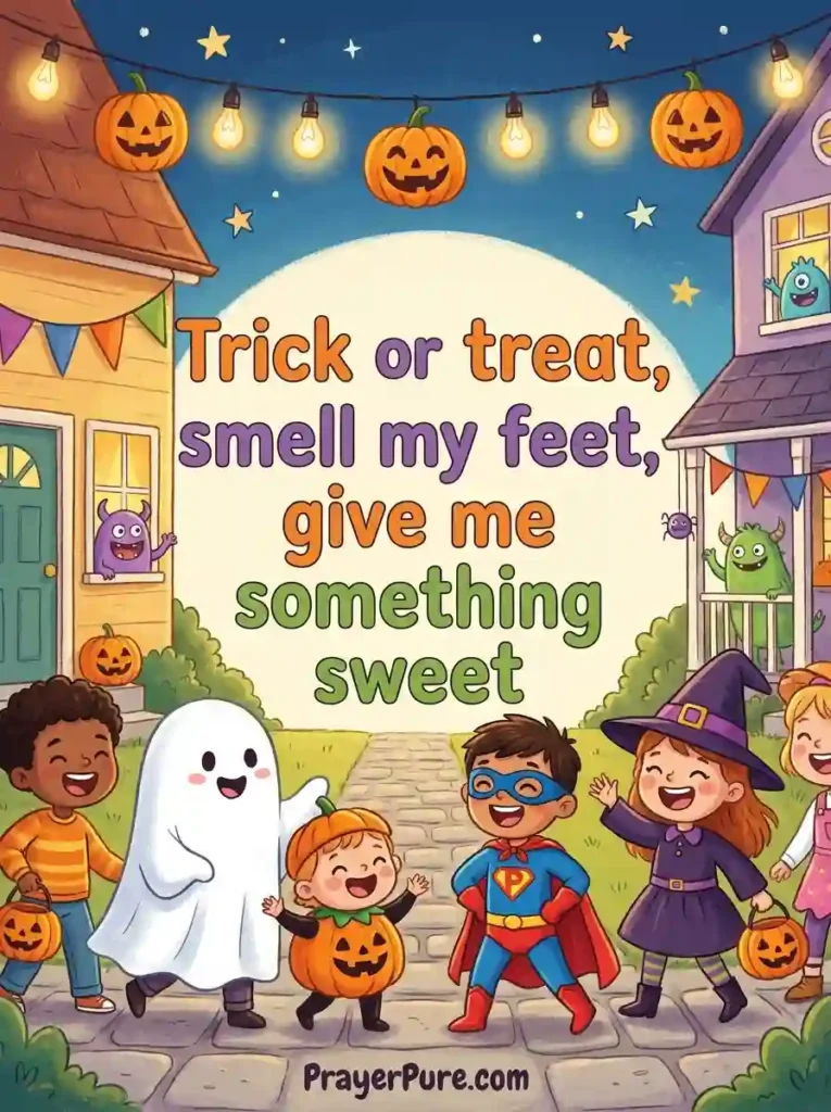 Halloween Sayings for Trick-or-Treating