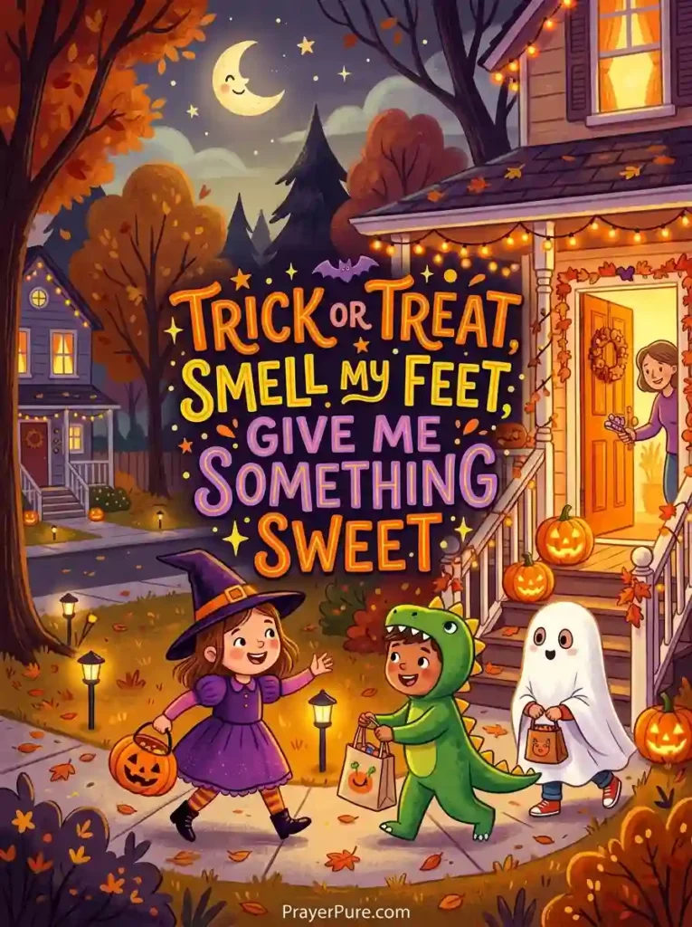 Halloween Sayings for Trick-or-Treating and Parties