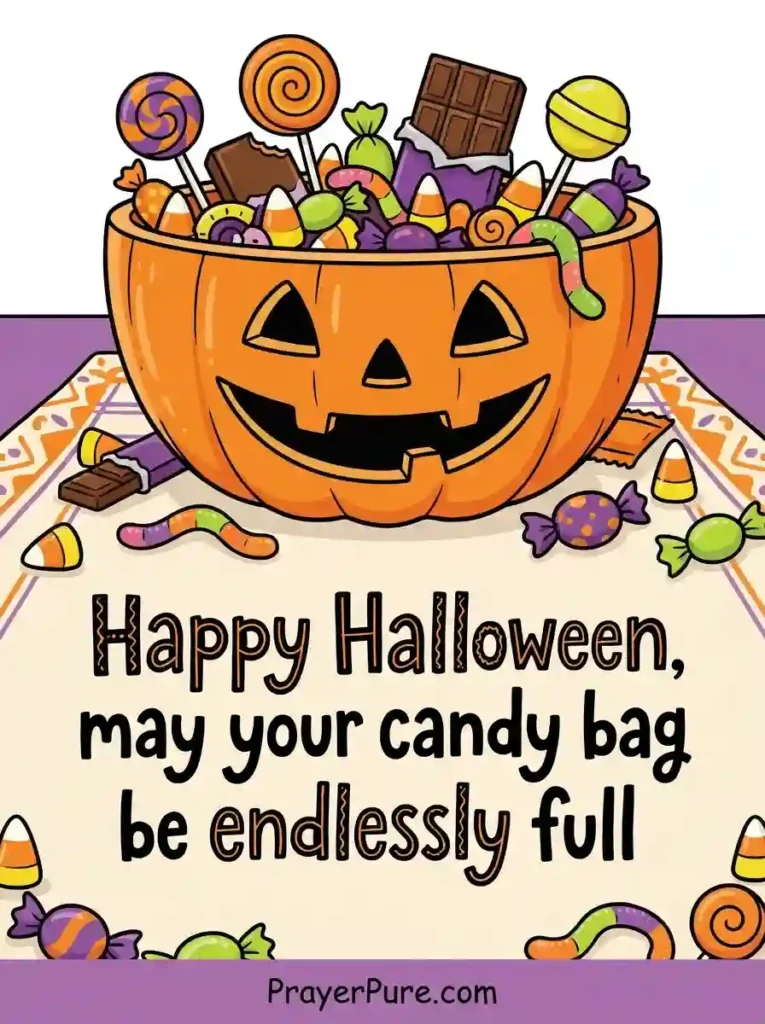 Halloween Wishes About Candy