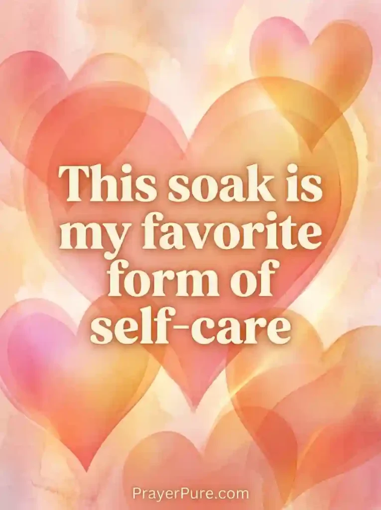 Hot Tub Captions About Self-Care